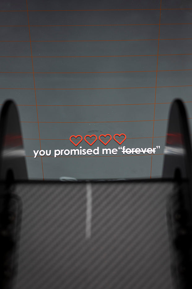 YOU PROMISED ME FOREVER (LIMITED EDITION)