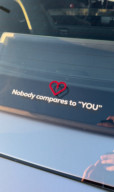 NOBODY COMPARES TO YOU (LIMITED EDITION)