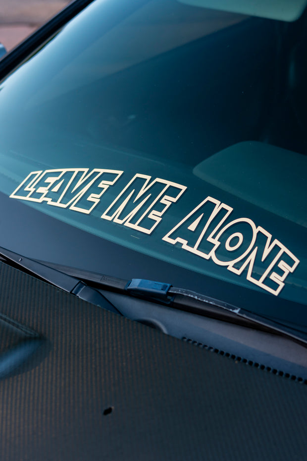 LEAVE ME ALONE (BANNER)