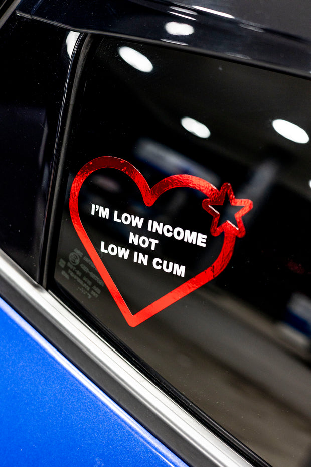 I'M LOW INCOME NOT LOW IN CUM (LIMITED)