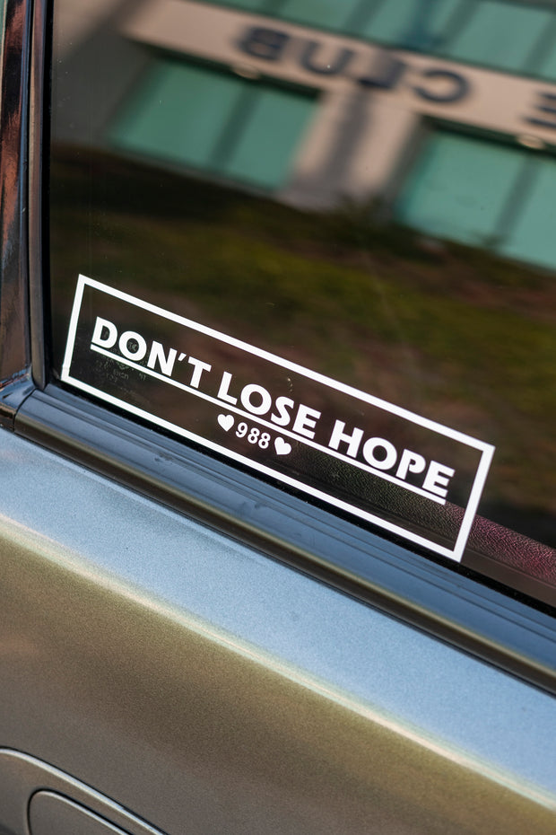 DON'T LOSE HOPE