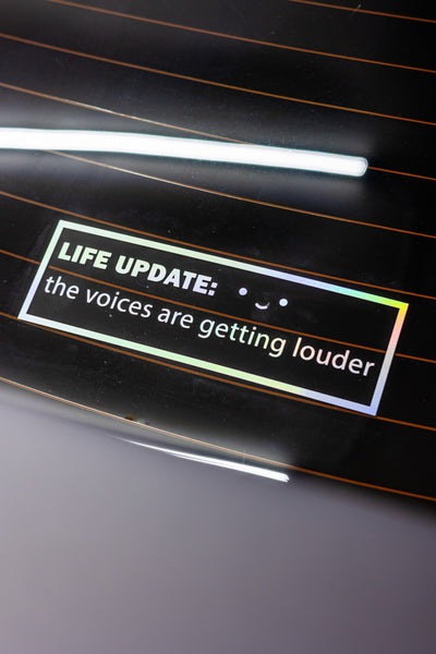 LIFE UPDATE THE VOICES ARE GETTING LOUDER