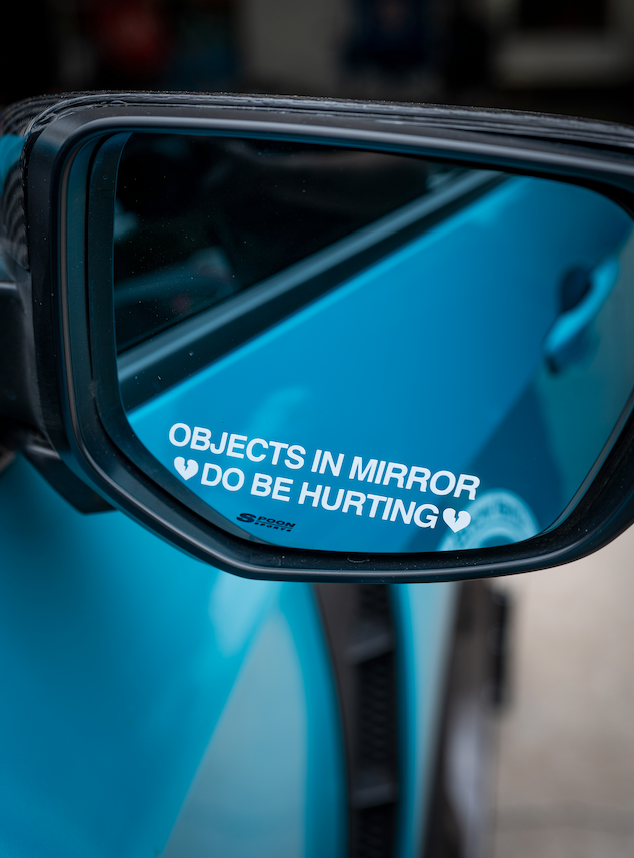 Objects In Mirror Aufkleber Rückspiegel Are Losing Sticker Auto